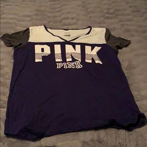 Victoria’s Secret pink T-shirt
